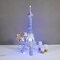 39" tall Silver LED Lights Eiffel Tower Wedding Party Home Decorations